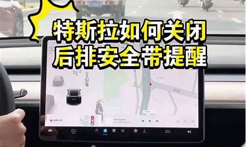 特斯拉后座安全带怎么系_特斯拉后排安全带提醒怎么关